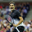 Federer nén đau giành vé vào tứ kết US Open