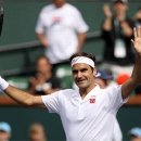 Federer thắng ngược tại vòng hai Miami Mở rộng