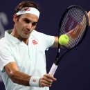 Federer thắng set trắng ở tứ kết Miami Mở rộng