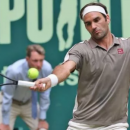 Federer thắng nhọc Tsonga ở giải sân cỏ Halle Mở rộng